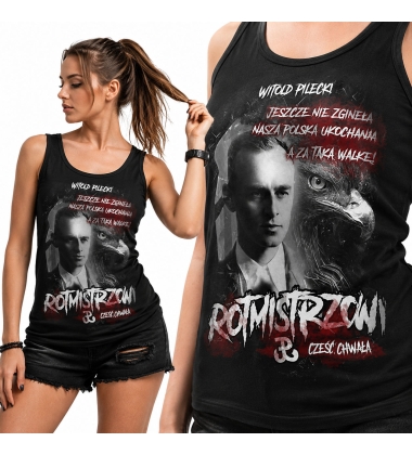 DAMSKI TANK TOP ROTMISTRZ WITOLD PILECKI